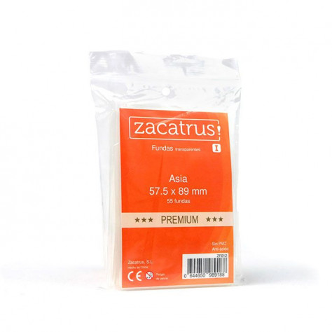 Fundas Zacatrus Asia Premium (57,5 mm x 89 mm)