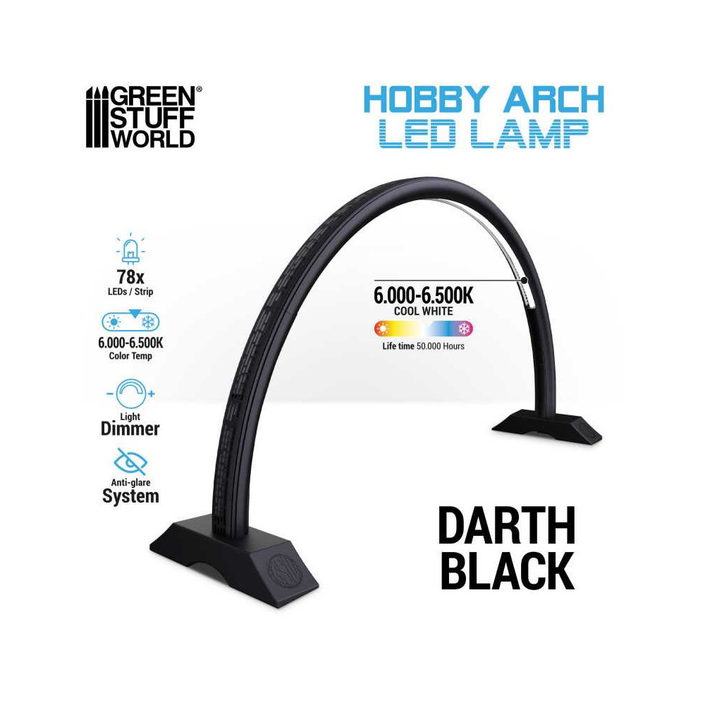 Lámpara de arco LED - Darth Black (GSW)