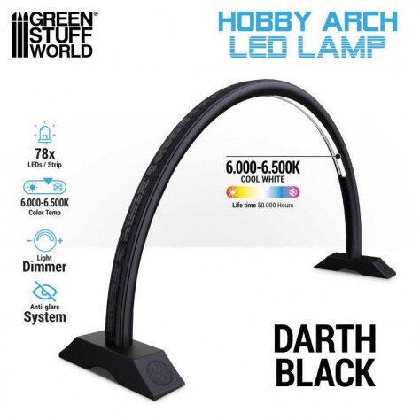 Lámpara de arco LED - Darth Black (GSW)