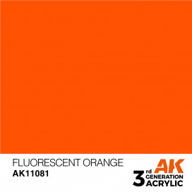 Fluorescent Orange 17ml