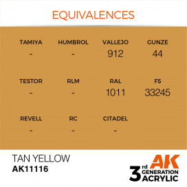 Tan Yellow 17ml