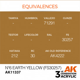 No.6 Earth Yellow (FS30257)