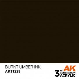 Burnt Umber INK 17 ml