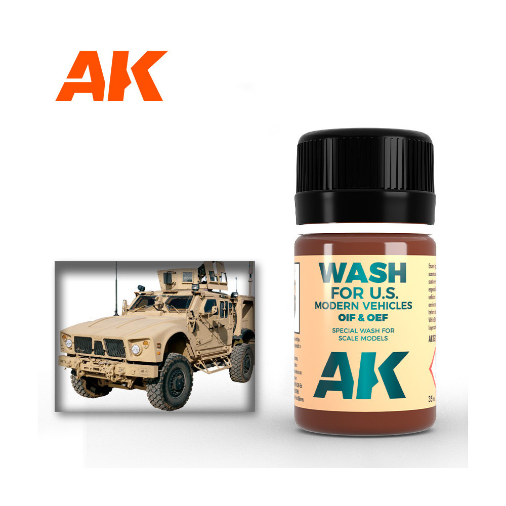 Wash for OIF & OEF - US Vehicles 35ml