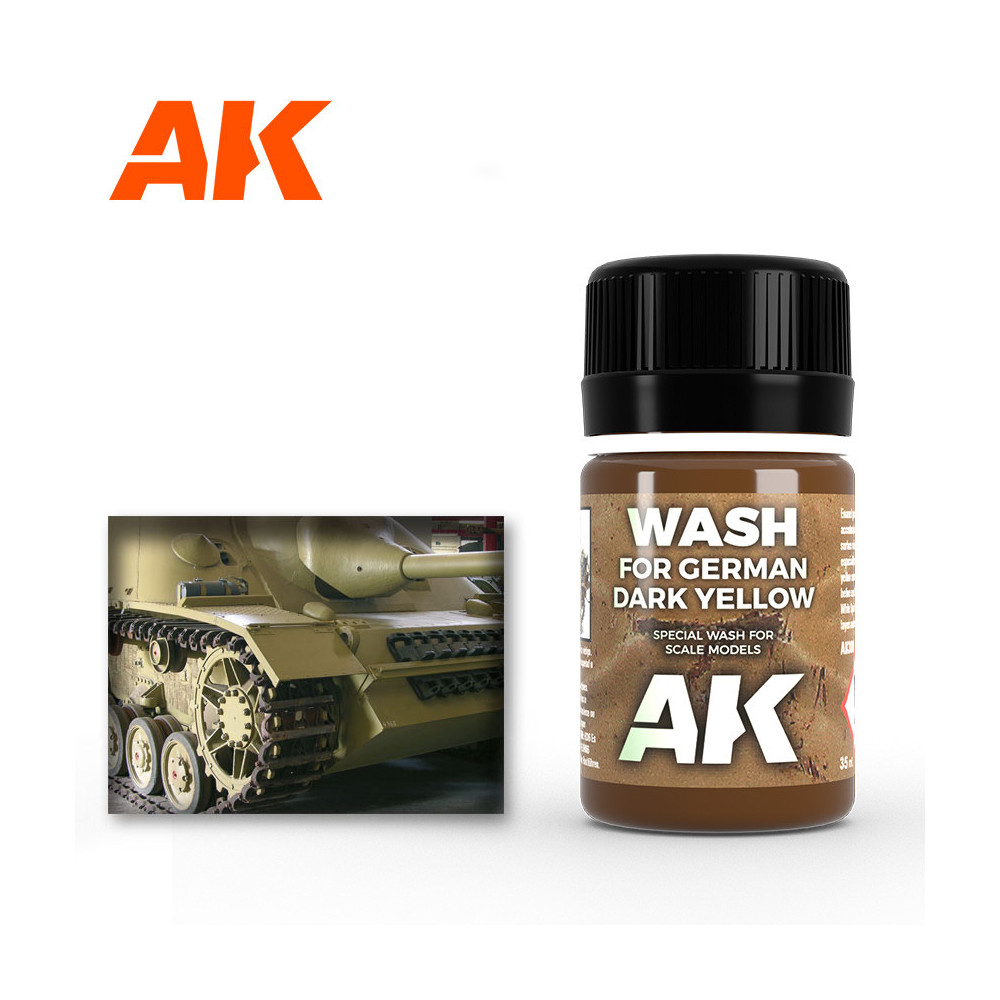 Wash for Dark Yellow Vehicles 35ml