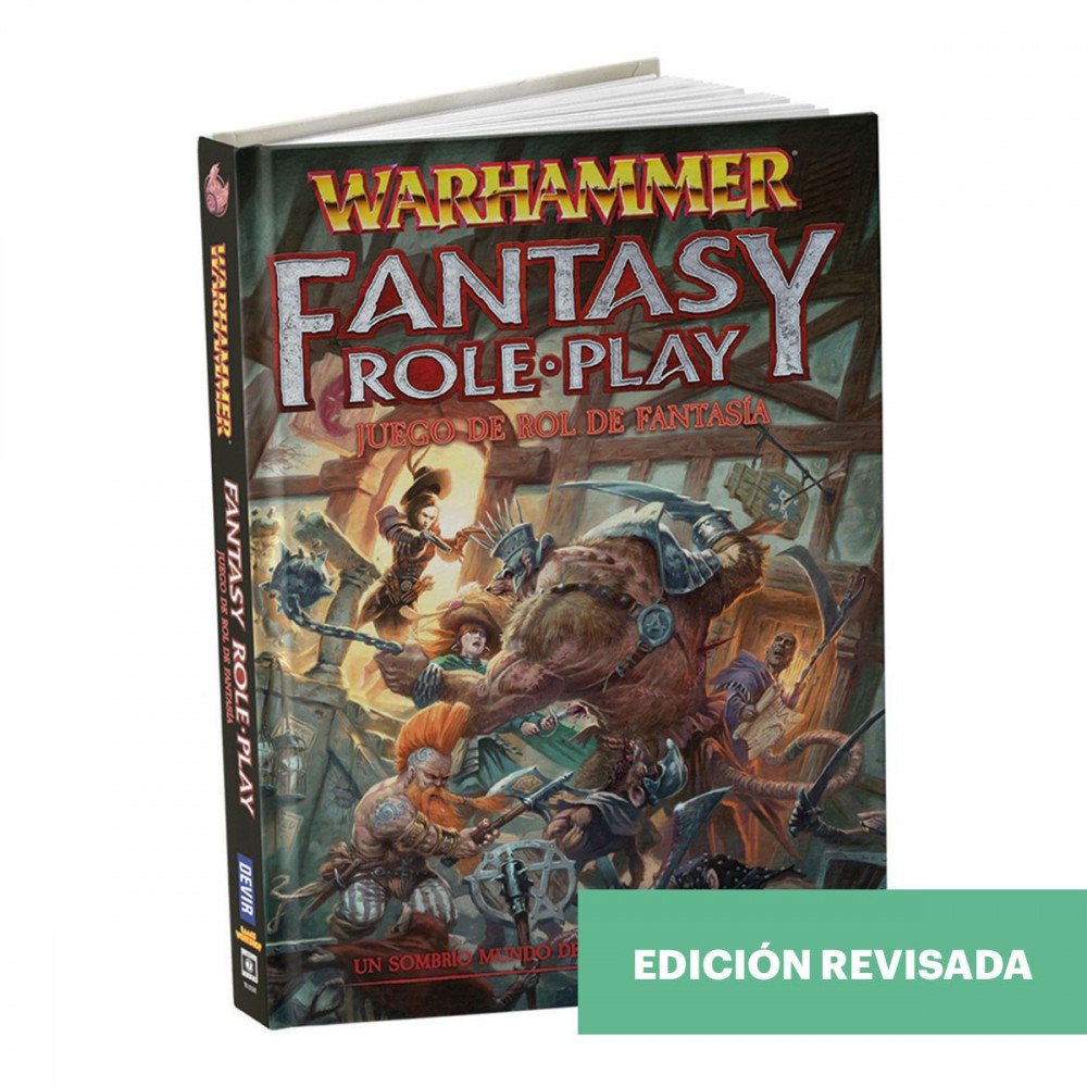 WARHAMMER - Juego de rol de fantasía (EDICIÓN REVISADA)