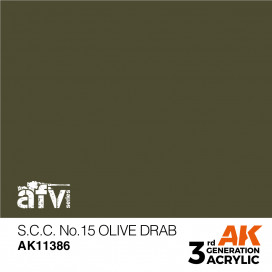 S.C.C. No.15 Olive Drab