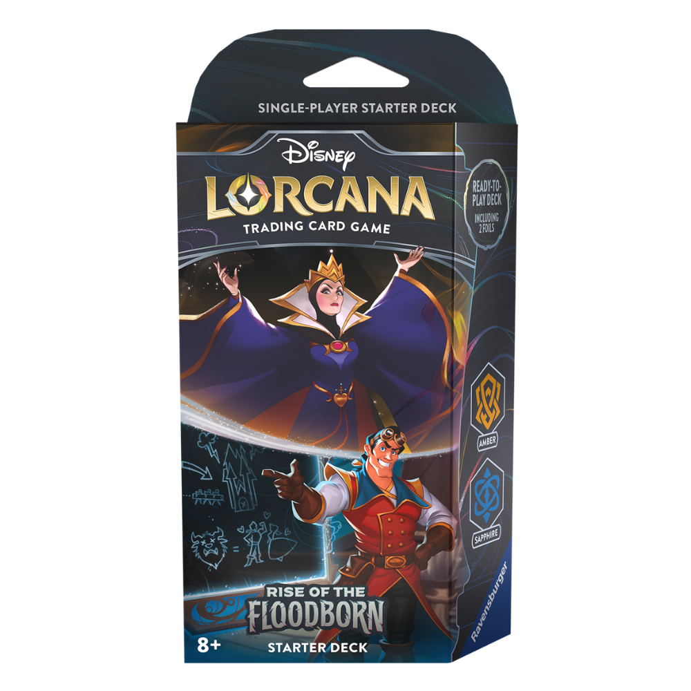 Starter Deck Lorcana - Rise Of The Floodborn - Disney - Inglés -MALEFICA