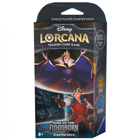 Starter Deck Lorcana - Rise Of The Floodborn - Disney - Inglés -MALEFICA