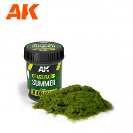 Grass Flock 2mm Summer - 250ml