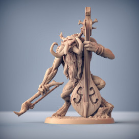 Zukki the Troll Cellist + peana