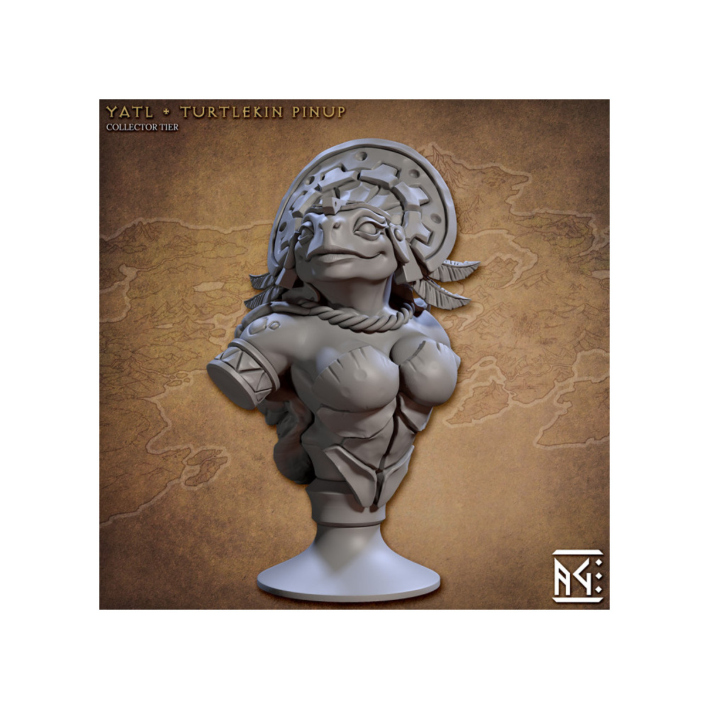 Yatl Tutlekin Pinup - Busto