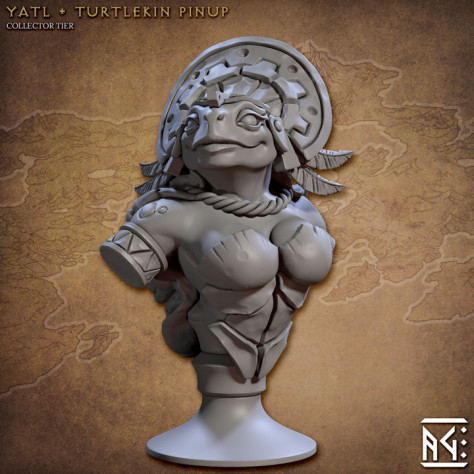 Yatl Tutlekin Pinup - Busto