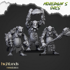 Cave Trolls - Highlands Miniatures