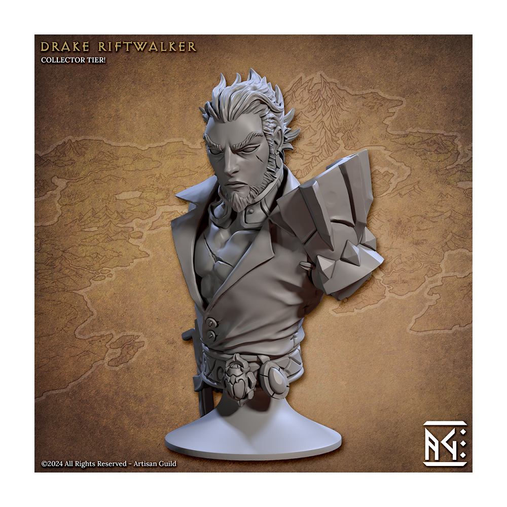 Drake Riftwalker bust - Artisan Guild