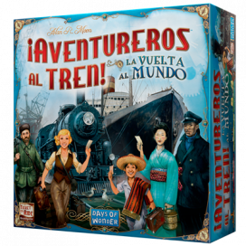 ¡Aventureros al Tren! La Vuelta al Mundo, Juego de mesa