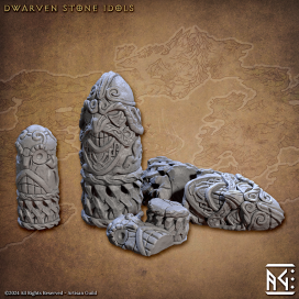 Dwarven Stone Idols - The Quest For Goldvein - Artisan Guild