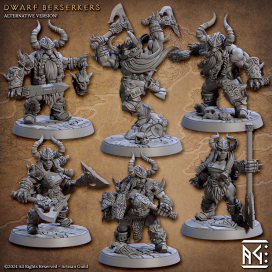 Dwarf Berserkers - The Quest For Goldvein - Artisan Guild