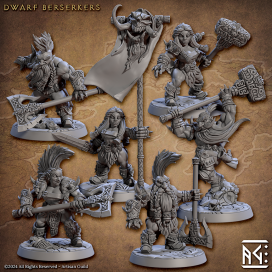 Dwarf Berserkers - The Quest For Goldvein - Artisan Guild