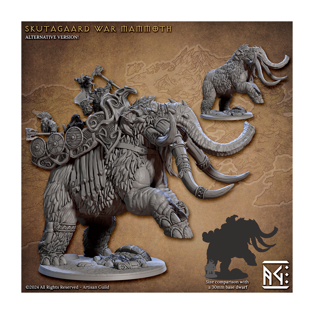 Skutagaard War Mammoth - The Quest For Goldvein - Artisan Guild