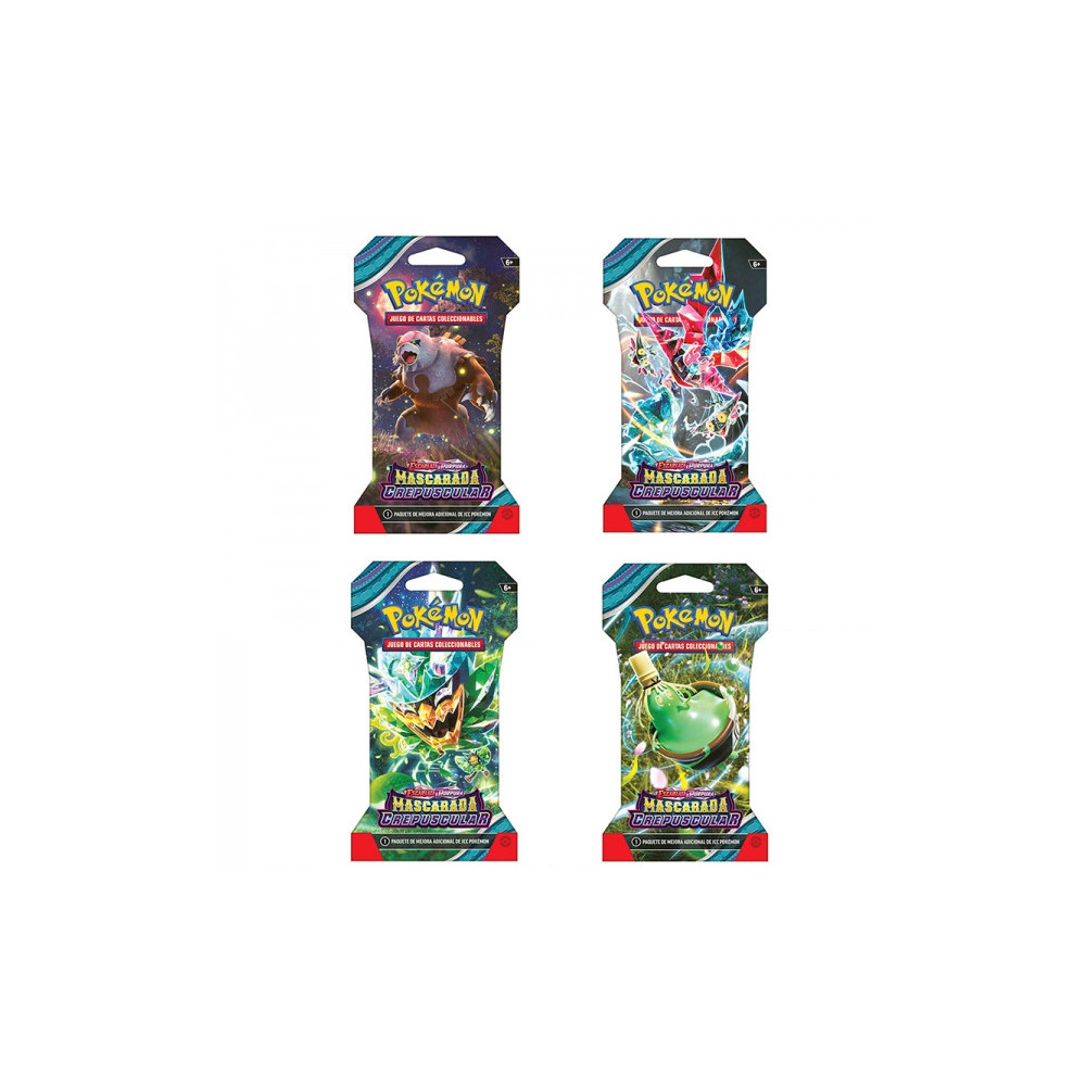 Sobres Emblistados (1 Unidad) SV06 Mascarada Crepuscular Español - Pokemon TCG