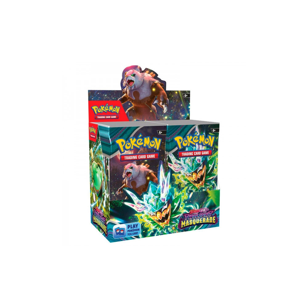 Booster Box Display (sobres sueltos) SV06 Mascarada Crepuscular Español- pokemon TCG