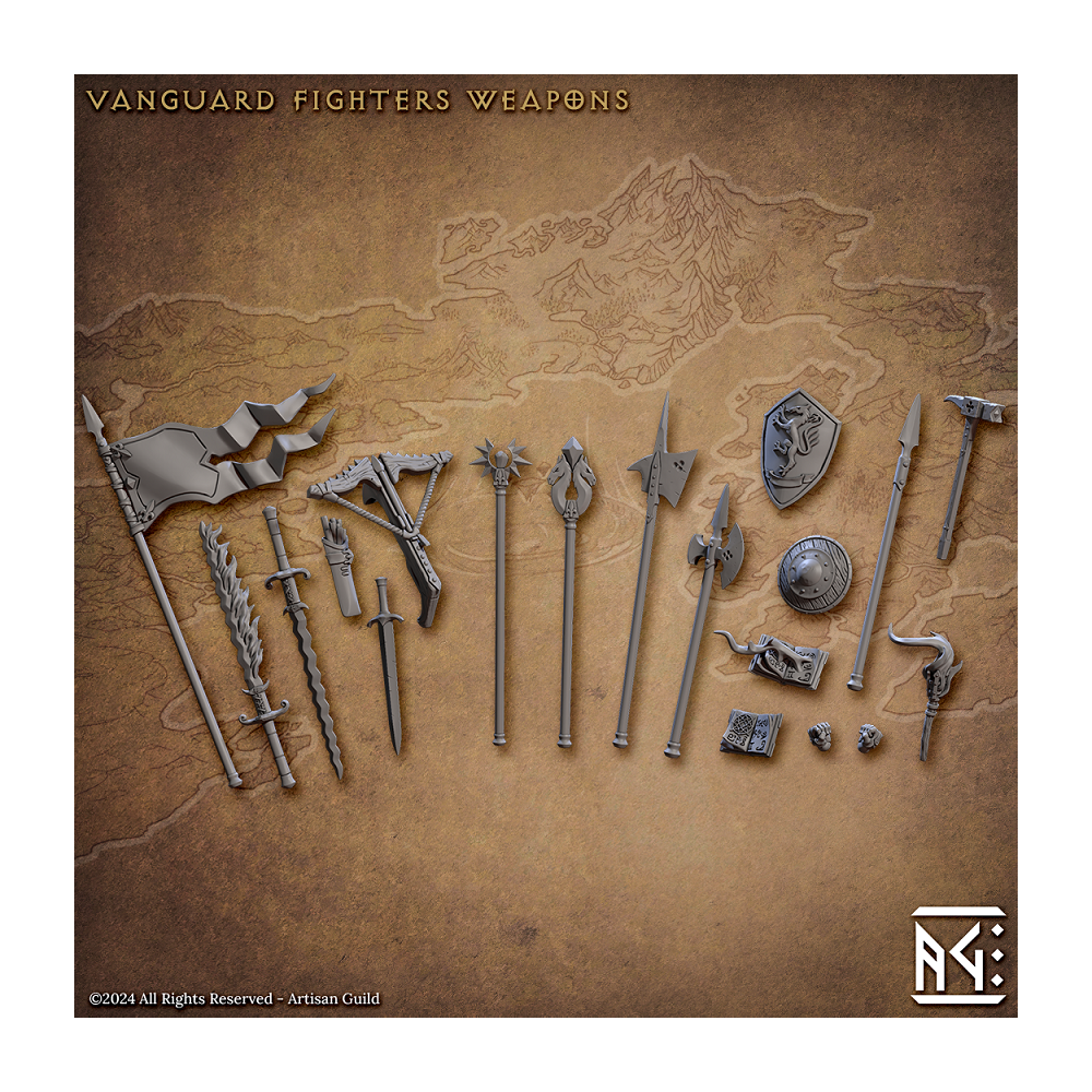 Vanguard Fighters Weapons - Vanguard Fighters Guild