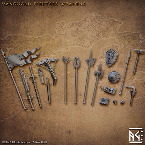 Vanguard Fighters Weapons - Vanguard Fighters Guild