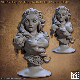 Genevieve of the Enchanted Lake - Bust - Vanguard Fighters Guild