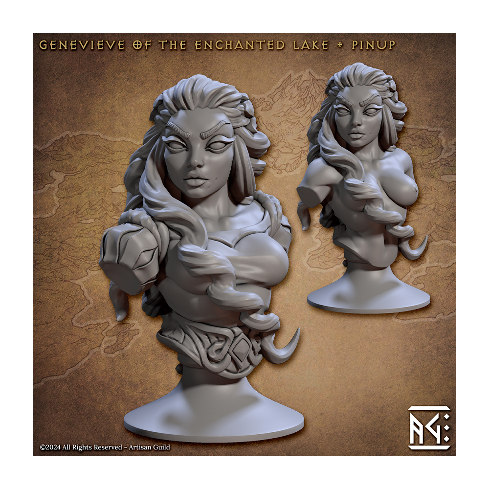 Genevieve of the Enchanted Lake - Bust - Vanguard Fighters Guild