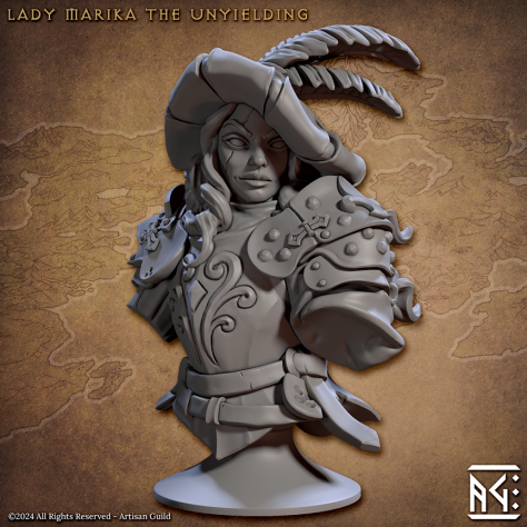 Lady Marika the Unyielding - Bust - Vanguard Fighters Guild