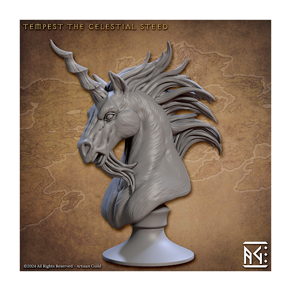 Tempest the Celestial Steed - Bust - Vanguard Fighters Guild