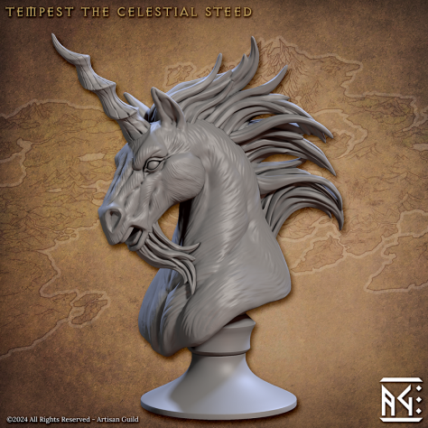 Tempest the Celestial Steed - Bust - Vanguard Fighters Guild