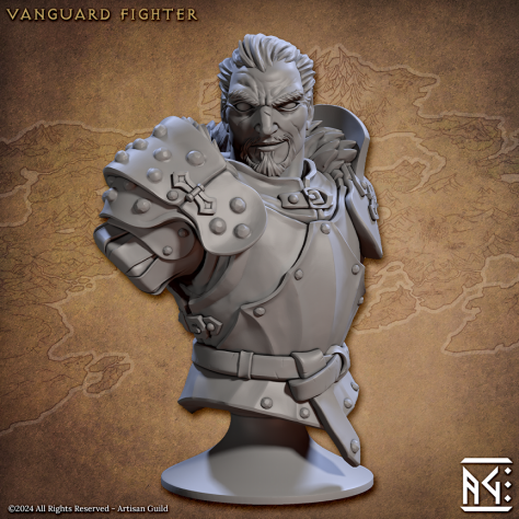 Vanguard Fighter - Bust - Vanguard Fighters Guild