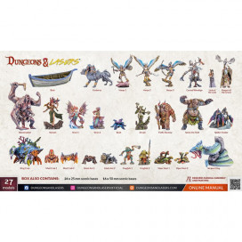 D&L: FANTASY MINIATURES SET