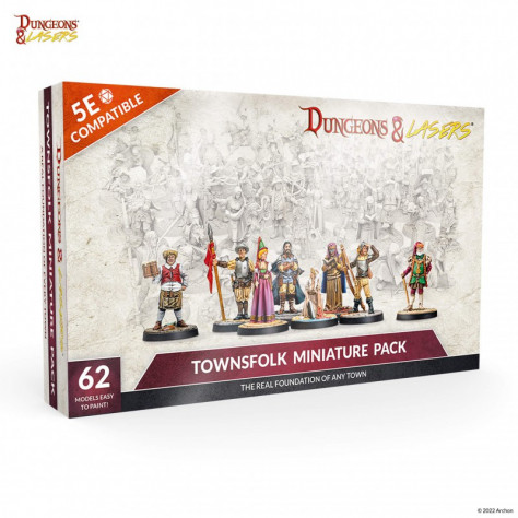 D&L: TOWNSFOLK MINIATURE PACK