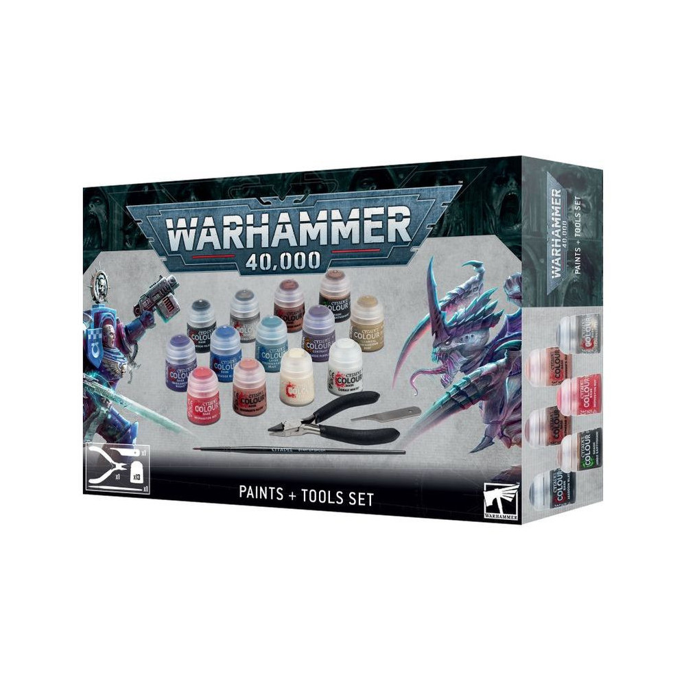 Warhammer 40,000: Set de Pinturas y Herramientas