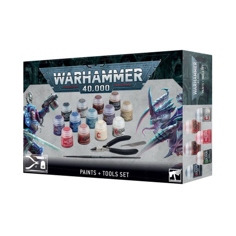 Warhammer 40,000: Set de Pinturas y Herramientas