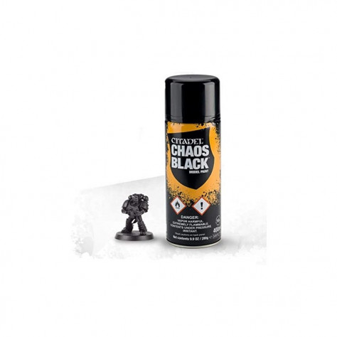 Spray Imprimación Chaos Black (400ml)