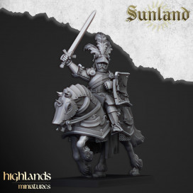 Héroe a caballo - Sunland - Highlands Miniatures