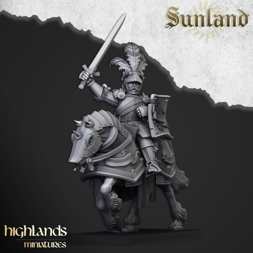 Héroe a caballo - Sunland - Highlands Miniatures