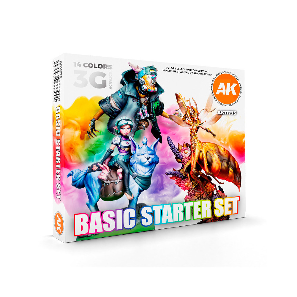 BASIC STARTER SET – 14 COLORS SELECTED BY JOSEDAVINCI