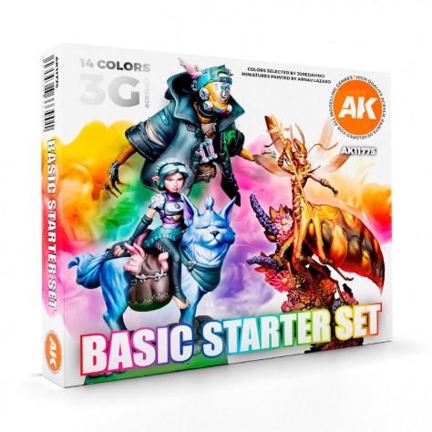 BASIC STARTER SET – 14 COLORS SELECTED BY JOSEDAVINCI