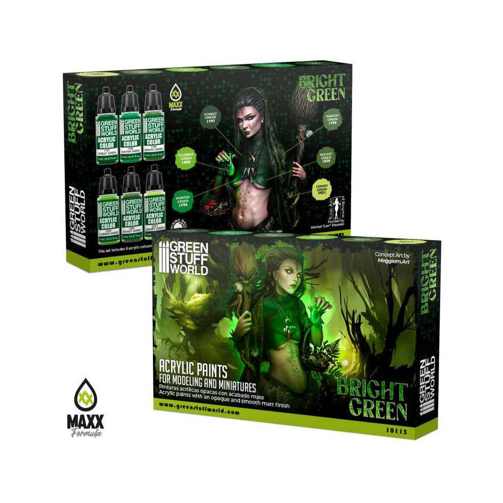 Set Pintura - Bright Green