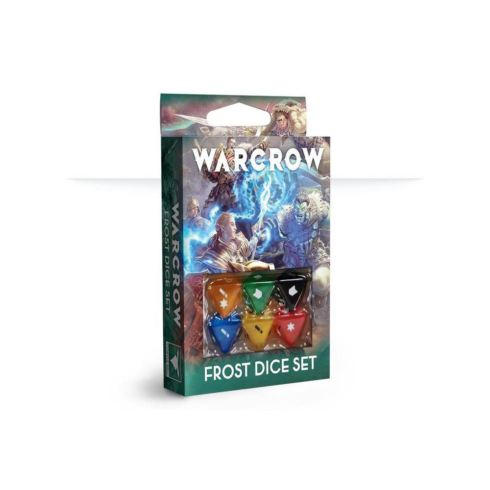 Warcrow Frost Dice Set - Corvus Belli