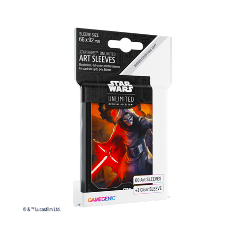 SW: UNLIMITED ART SLEEVES KYLO REN