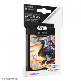 SW: UNLIMITED ART SLEEVES MANDALORIAN