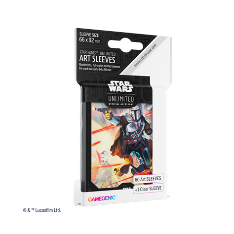 SW: UNLIMITED ART SLEEVES MANDALORIAN