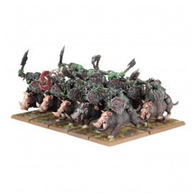 Orc Boar Boyz Mob - Warhammer: The Old World