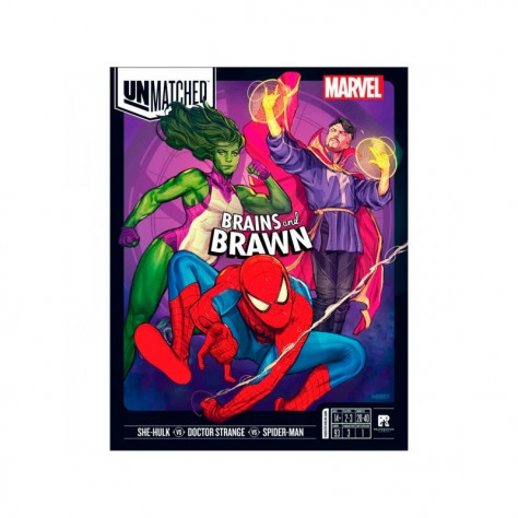 Unmatched Marvel 5: Brains & Brawn -  Inglés  Juego básico